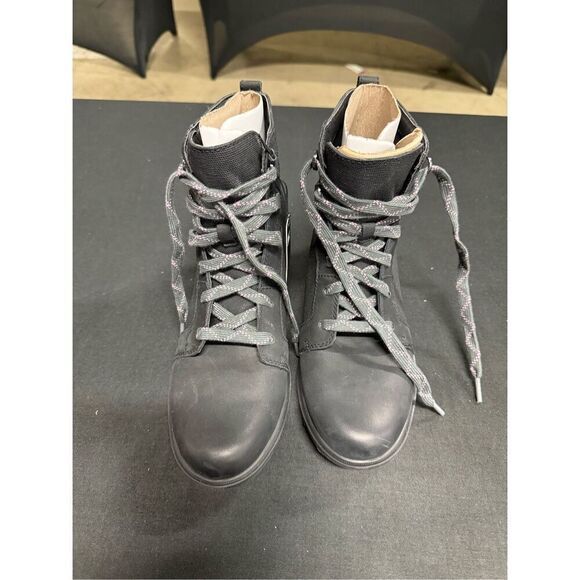 Sorel Evie II NW Lace Black Sea Salt Waterproof Boots 9.5 - Picture 2 of 6